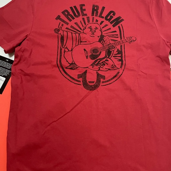 True Religion Jeans Buddha Tee Shirt Men's Medium - Picture 3 of 4